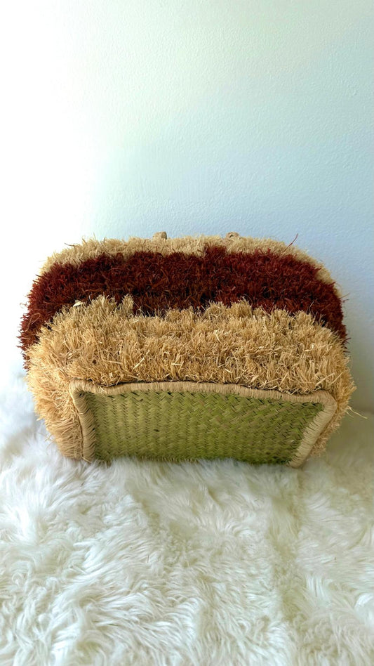 Panier Artisanal en Fibres Naturelles – Tressage Traditionnel L